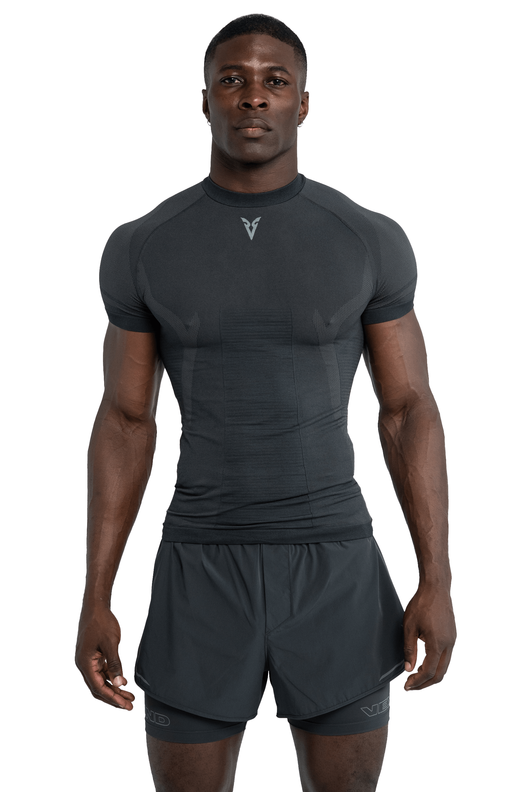 טי שירט SEAMLESS - Dark Gray