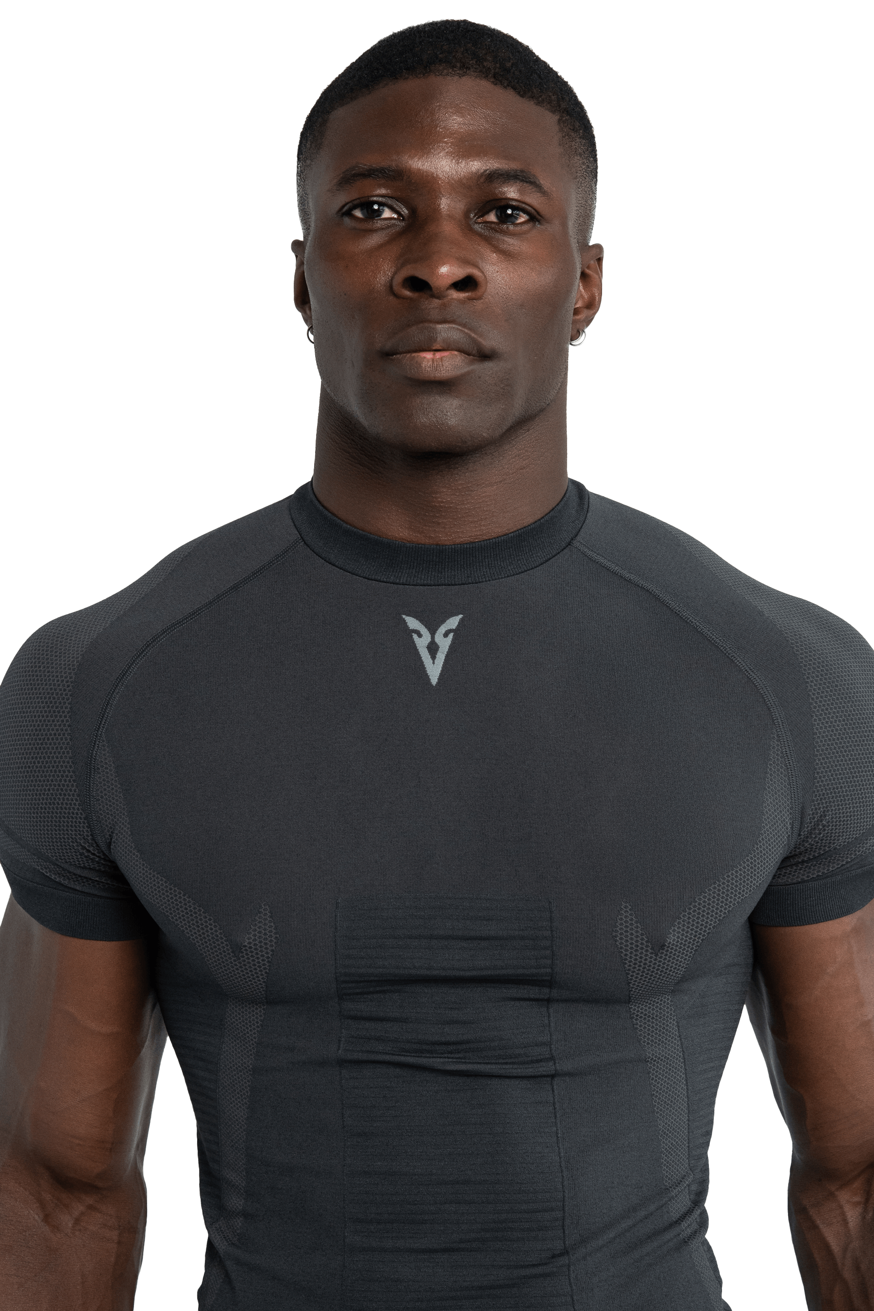 טי שירט SEAMLESS - Dark Gray