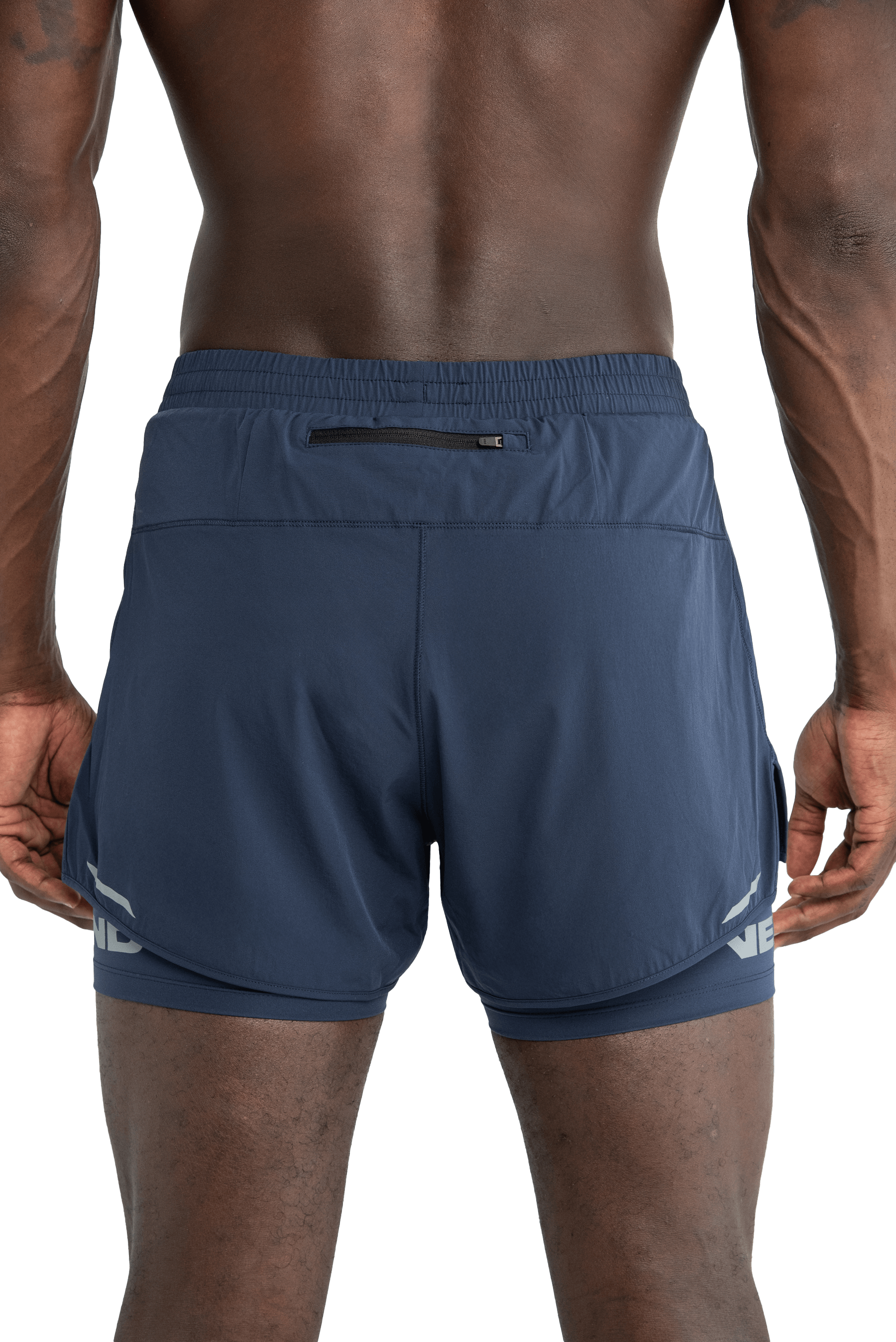 5” 2-IN-1 CROSS GRAPHIC - NAVY מכנסיים קצרים