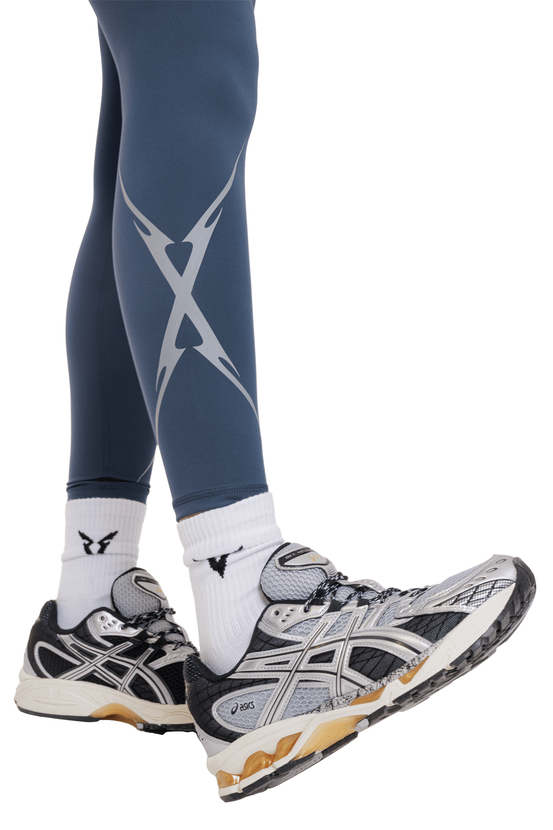 טייץ CROSS GRAPHIC - Navy
