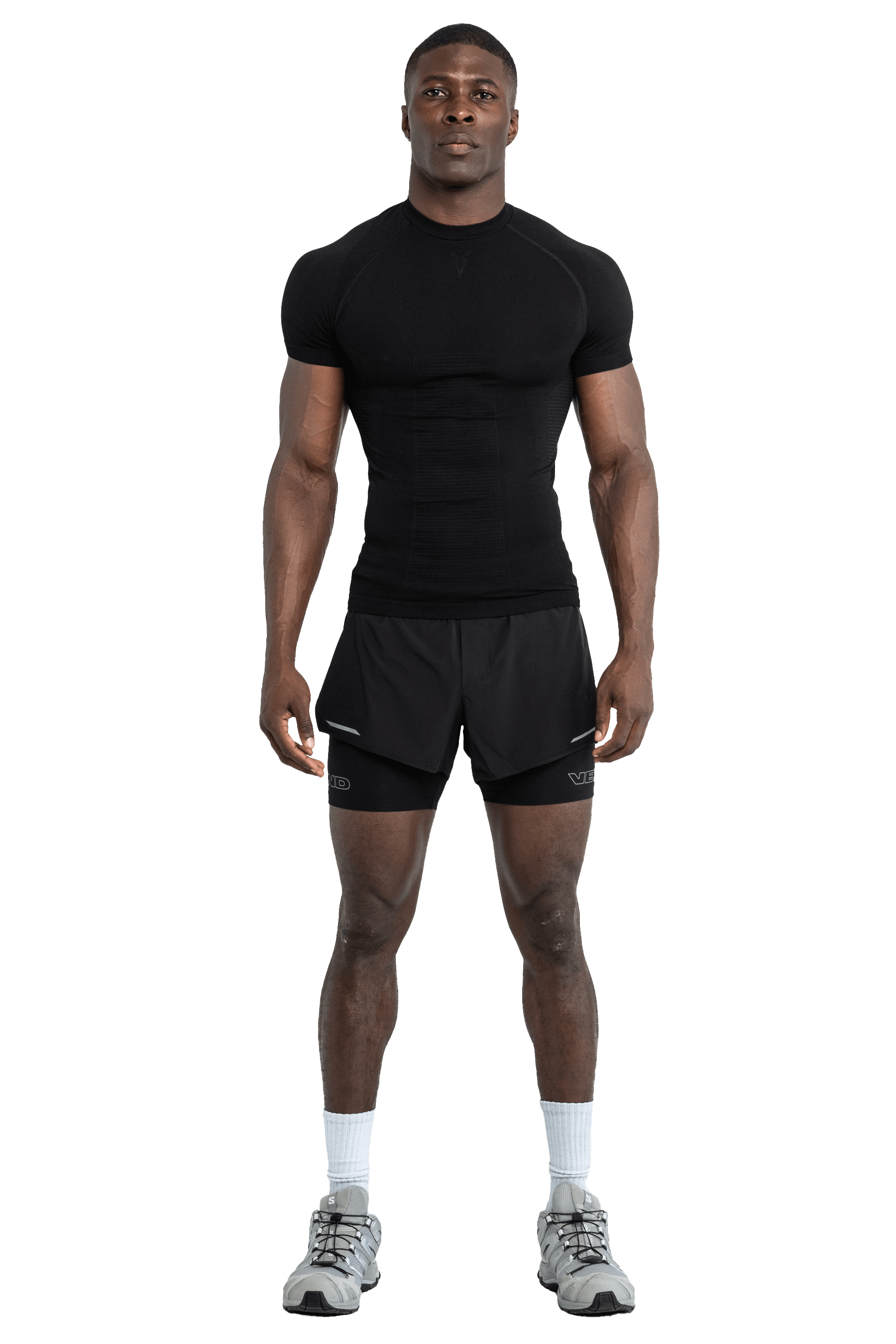 טי שירט SEAMLESS - Black