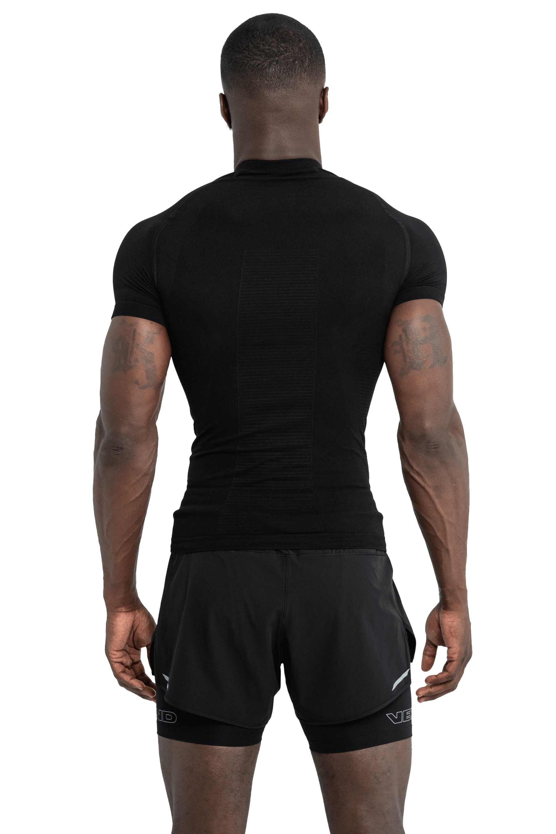 טי שירט SEAMLESS - Black