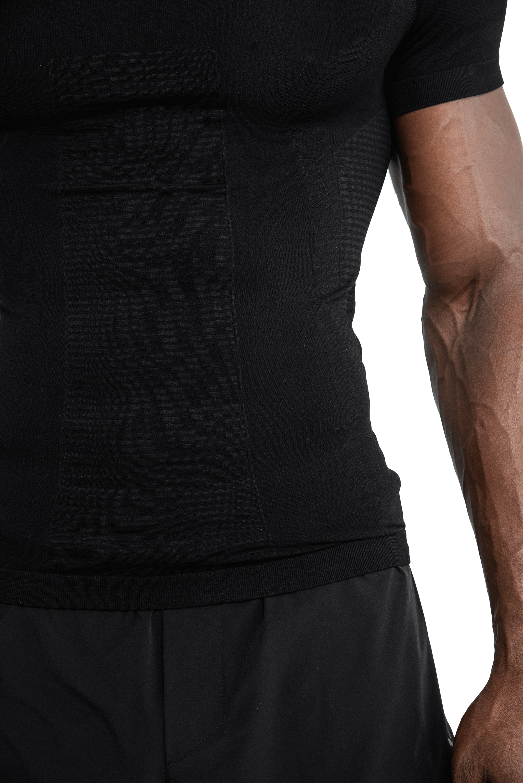 טי שירט SEAMLESS - Black