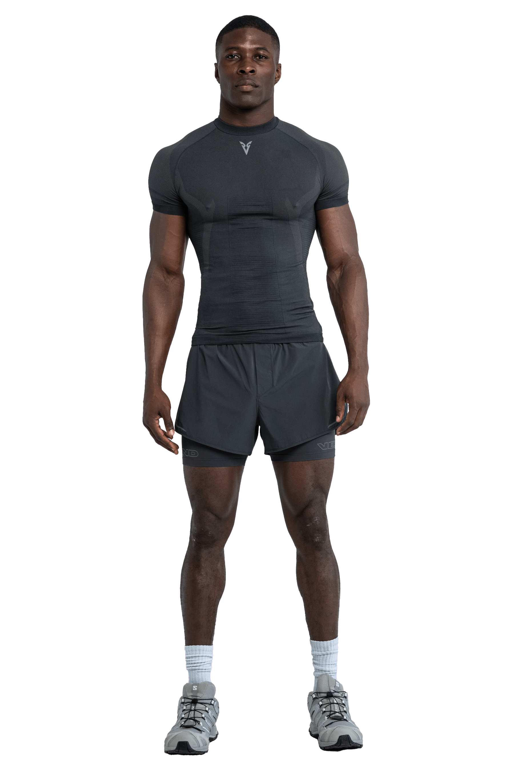 טי שירט SEAMLESS - Dark Gray