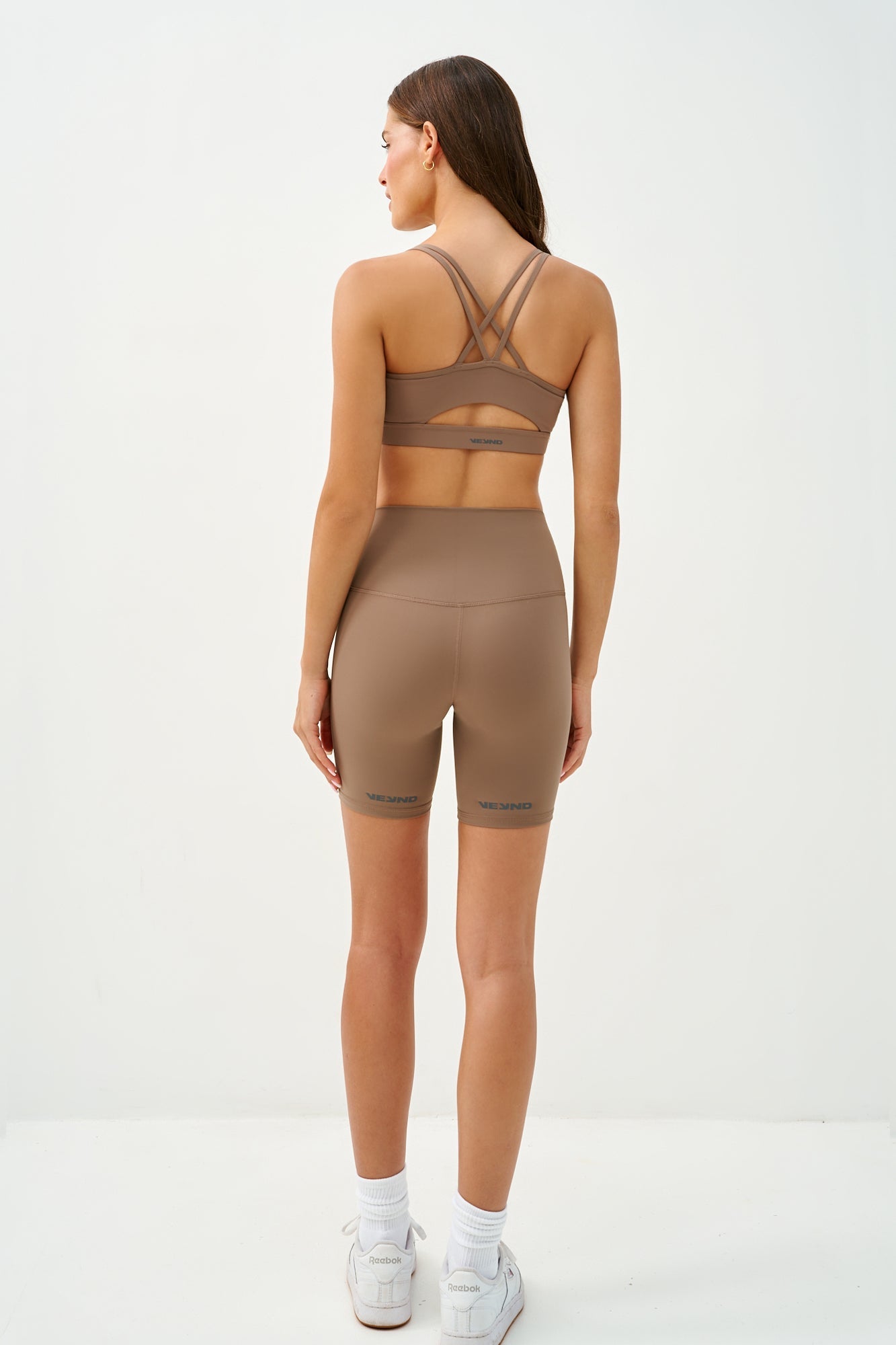חזיית ספורט STRAPPY - Tan